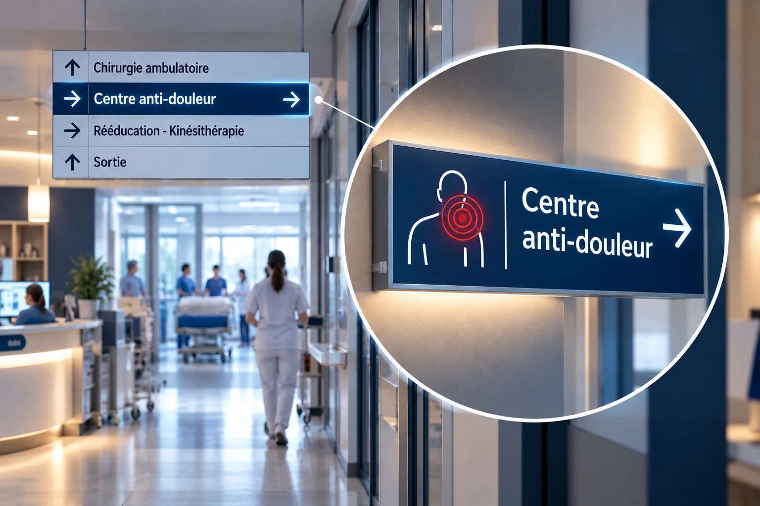 Orientation vers un centre anti-douleur (structure douleur chronique) en cas de SDRC persistant